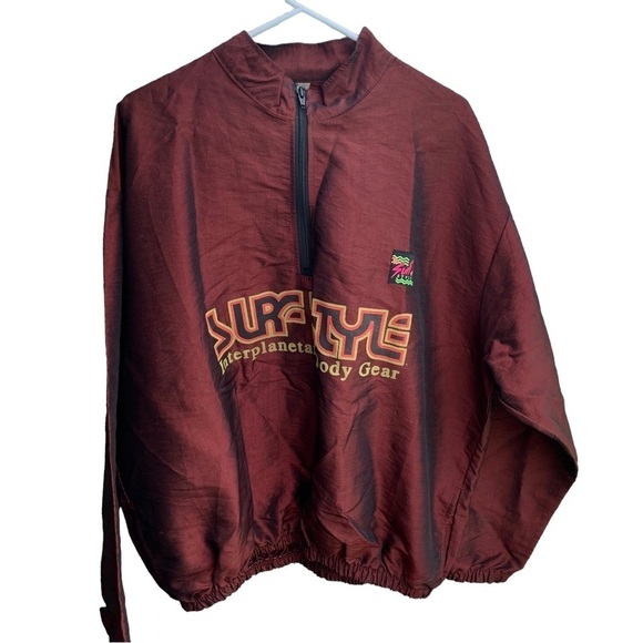 Vintage Surf Style Windbreaker Jacket - Picture 1 of 6